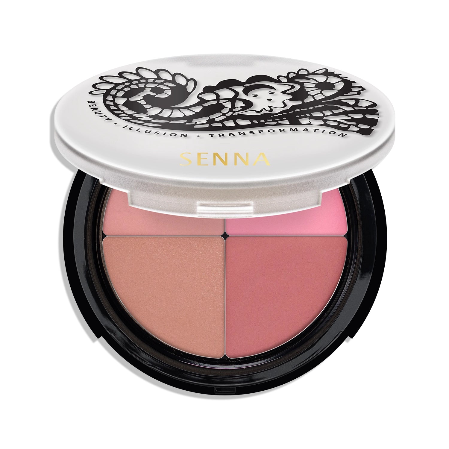 Precious Pink Cheeky Blush Quad Compact