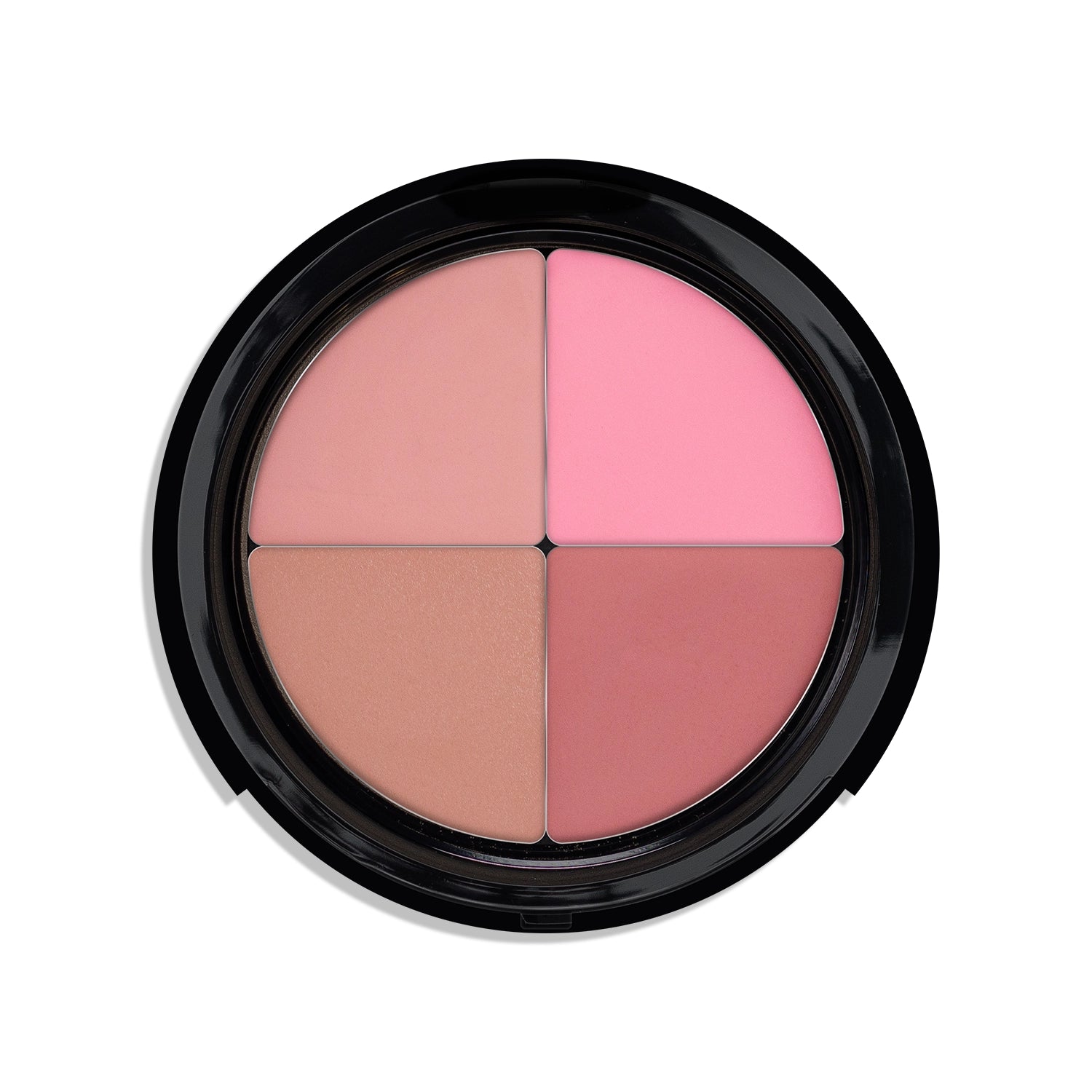 Precious Pink Cheeky Blush Quad Compact four colors