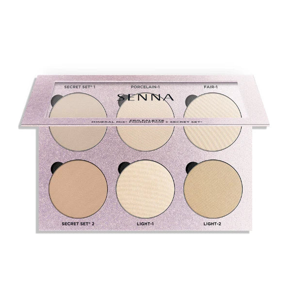 Pro Powder Palette - Mineral Mix Foundation & Secret Set