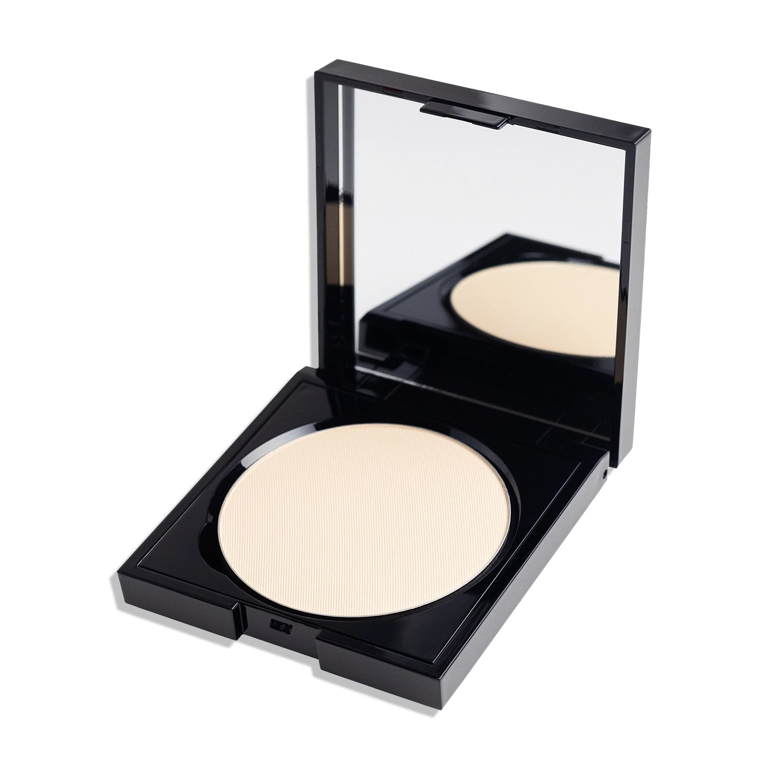 Mineral Mix Pressed Foundation Open With Mirror