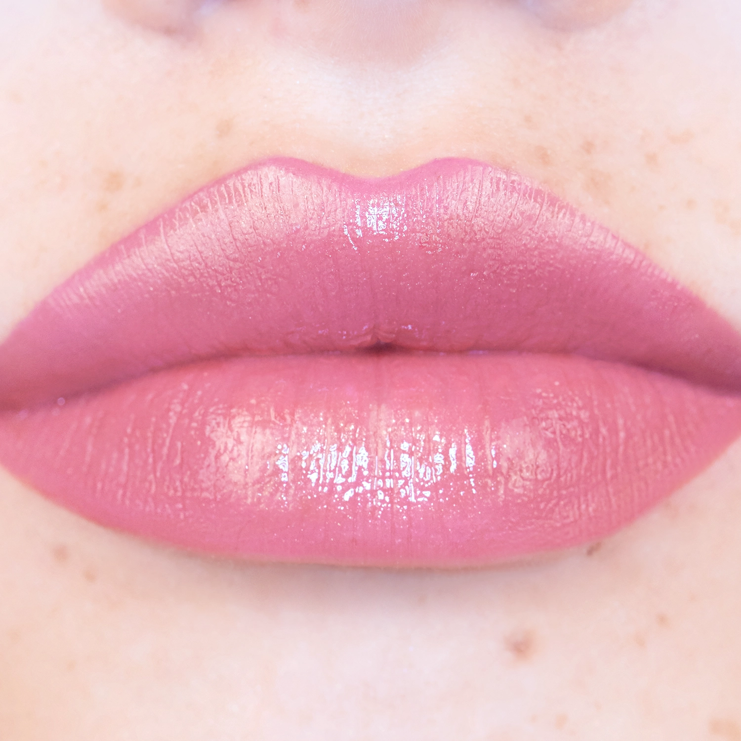 Lip Luster Sheer Hydrating Color Brocade On Model Lips