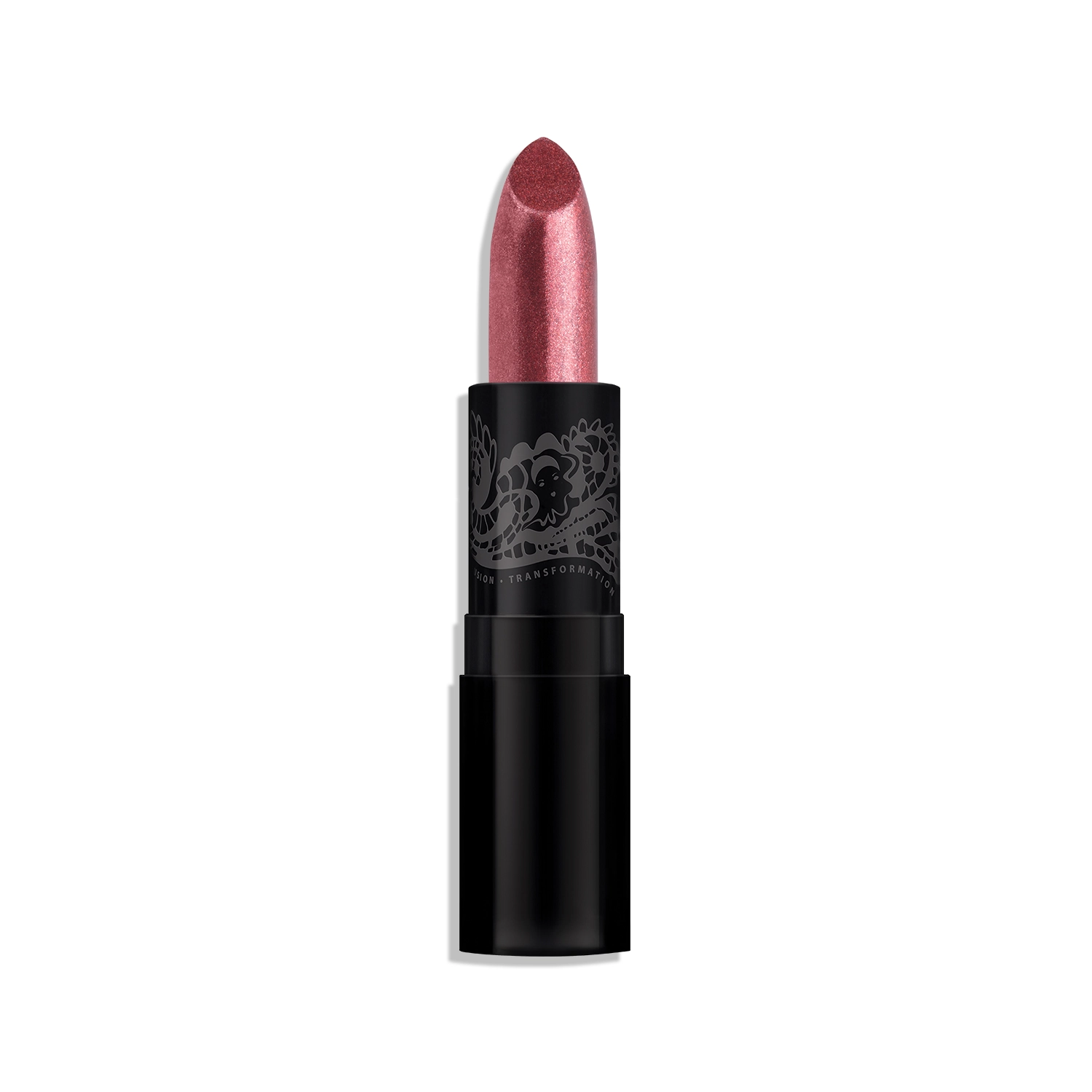 Cream Lipstick Bejeweled Golden Pink Metallic